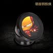 Marvel multi-function magnetic car phone bracket car navigation device air outlet car dashboard suction cup bracket alloy bracket Marvel black gold iron man