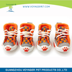 4 waterproof winter pet dog shoes non-slip rain boots snow boots thick warm cat dog puppy socks short boots winter plus velvet bra