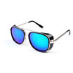 2018 IRON MAN Classic Steampunk Sunglasses Men&women Mirrored Designer Brand Glasses Vintage Sunglasses Shades UV400