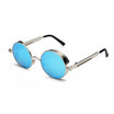 Metal Round Steampunk Sunglasses Men Women Fashion Glasses Brand Designer Retro Frame Vintage Sunglasses High Quality UV400