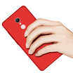 KOLA Phone Case Frosted Silica Gel Soft Shell Red for Xiaomi Redmi 5 plus