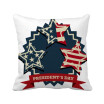 USA President Flag Festival Celebration Square Throw Pillow Insert Cushion Cover Home Sofa Decor Gift