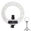 Rima EIRMAI YB-R801 Upgrade LED Photography Light Ring Photography Fill Light Portrait Indoor Lighting Camera Selfie Anchor Beauty Beauty Live White