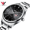 Relogio Masculino NIBOSI Mens Watches Top Luxury Watch Waterproof Fashion Sport Genuine Leather Erkek Kol Saat Mens Wristwatch