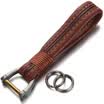 Authentic zobo car key chain sheepskin spoon rope horse ring security door key ring car ornaments business gifts birthday gift ZB-930A brown