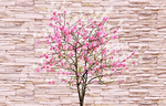 Custom Size Photo 3D European stone plum modern bedroom living room mural wallpaper