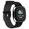 GASON GASON smart bracelet P2 heart rate blood pressure monitoring pedometer sports bracelet men&women lP67 depth waterproof call QQ WeChat message vibration reminder pure black