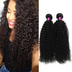 Grade 7A Unprocessed Mongolian Virgin Hair Afro Kinky Curly Virgin Hair 3pcs Human Hair Weaves Natural Black Afro Kinky Curly Hair