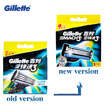 Genuine Gillette Mach 3 Razor Blades For Men Replaceable 8 Blades