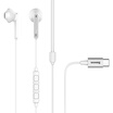 Baseus Type-C Mobile Phone Headphones Music Earphones In-Ear Headphones TypeC Mobile Phone Interface HiFi Class Sound Quality Black