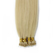 Bleach Blonde 613 Real Remy Human Hair 100g Micro Nano Ring Hair Extensions