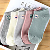 Snow flying 5 pairs gift box mens socks cotton tube couple socks mens business socks boat socks womens socks sports socks XZFWM0125 womens portfolio A