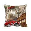 Italy Rome Landscape National Pattern Square Throw Pillow Insert Cushion Cover Home Sofa Decor Gift