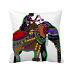 Elephant Trekking China Minority Dressing Totem Square Throw Pillow Insert Cushion Cover Home Sofa Decor Gift