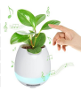 Music Plant Smart Touch Control Bluetooth Speaker Rechargeable Planter Music Flowerpot