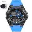 SMAEL Luxuly Mens Wrist Watch Gold Digital Watch Man Waterproof 50m LED Clock Man Digital Watch Man Sport Watch S hock