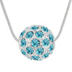 Austrian Round Crystal Ball Necklace Pendant For Women High Quality Famous Jewelry Birthday Gift 5927