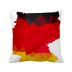 Germany National Flag Map Graffiti Square Throw Pillow Insert Cushion Cover Home Sofa Decor Gift