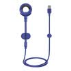 Baseus Car Phone Holder for iPhone X 8 7 6 5S 360 Degree GPS Mobile Phone Stand Car Mount USB Cable For iPhone Charging Bracket