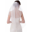 Bridal Veil Short&Elegant Wedding Veils with Lace Appliques