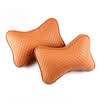 Micang car headrest car neck pillow neck pillow car car head pillow pillow shoulder four seasons universal car pillow 1 pair brown