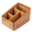 Youjialiangpin box bamboo wood tissue box living room tray home carbonization process large lengthening