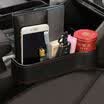 Huashi car storage box storage box car storage box seat quilting storage box special storage box - a pair of sports black