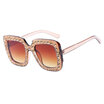 Luxury Brand Sunglasses Large Frame Elegant Special Designer Diamond Frame Fashion women Oversized sunglasses for party