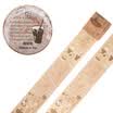 Kinbor handbook wide version&paper tape 40mm7m retro hand book sticker color tape coffee newspaper DTB64245