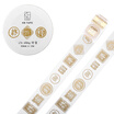 Kinbor handbook sticker&paper tape 15mm10m hand book around color tape stamp DTB64082