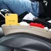 KOOLIFE Car Storage Box Car Seat Gap Storage Box Car Trash Storage Box Storage Box Upgrade - Black