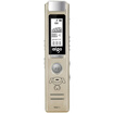 JD&aigo aigo R6611 recorder 8Gprofessional micro-HD remote MP3 player learning&conference interviewChampagne Gold