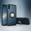 Apple Iphone X Armor Car Magnetic Suction Ring Bracket Silicon TPU Hard PC Phone Case