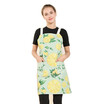 Women Bib KitchenCotton linen Apron with Pocket Durable Comfortable Cute Apron for Cooking Baking