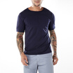 2018 New Mens Fashion Round Neck T-shirt Casual Sports Slim Short Sleeve