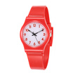 Simple children quartz watchrubber strap
