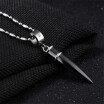 Italian titanium steel bullet necklace style many colors
