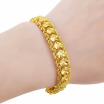 Gorgeous Love Heart Link Bracelet 18K Yellow Gold Filled Newest Charm Womens Bracelet & Bangle Drop Shipping