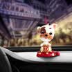 Light shade guangyin car car decoration car accessories jewelry cartoon handmade simulation shaking head puppy crafts auspicious