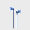 NetEase Cloud Music Oxygen Wired Headphones HIFI In-Ear Style Wire Control Chicken with Wheat Call Header Blue ME01W