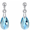 Women Fashion Jewelry Water Drop Earrings Crystal from Austrian High Quality Accessories Simple Style Gift E27387