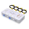 eKL KVM switch 2 port USB multi-computer VGA switcher video KVM manual two in one out shared mouse&keyboard display printer sharing device 21A