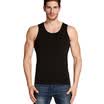 Playboy PLAYBOY Mens modal cotton vest mens tight sports bottoming shirt fitness vest breathable thin section black XL