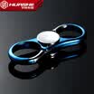 Huashi car key chain fingertip gyro decompression finger gyro pendant men&women waist hanging creative couple key ring key ring bright chrome