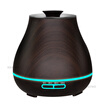 400ml Aroma Essential Oil Diffuser Ultrasonic Air Humidifier with Wood Grain electric LED Lights aroma diffuser for home
