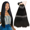 YAVIDA Straight Malaysian Virgin Hair Extension 7A Malaysian Straight Hair 4 bundles Deals Virgin Malaysian Hair Weave Human Hai