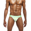 JOCKMAIL Mens Underwear Thongs Cotton Print Double Thongs Sexy Underwear GAY