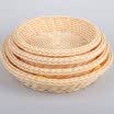 Youjialiangpin Plastic tube imitation rattan storage basket KTV Restaurant household multi-purpose storage basket Y-0131