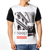 Mens Letter Printed Short Sleeve Round Neck T-Shirts