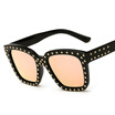 2018 Fashion Men Women Popular Luxury Sunglasses Lady Summer Style Sun Glasses Female Retro Rivet Shades UV400 Eyewear